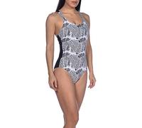 Arena W Viola Cradle Back One Piece Bañador Bodylift Arena Para Mujer Viola Copa B, Mujer, black-black, 46