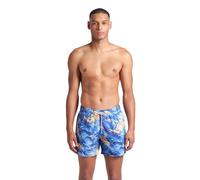 ARENA Water Prints Allover Bañador Hombre para Playa y Piscina, Traje de Baño en Cómodo Tejido Reciclado de Secado Rápido, Bañador con Braguero de Malla y Bolsillos Laterales