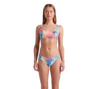 ARENA Water Prints Bikini de Tirantes Mujer, Traje de Baño en Tejido Elástico Reciclado de Secado Rápido, Bikini para Playa y Piscina con Copas Extraíbles y Top con Lazos