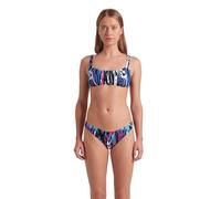 ARENA Water Prints Bikini de Tirantes Mujer, Traje de Baño en Tejido Elástico Reciclado de Secado Rápido, Bikini para Playa y Piscina con Copas Extraíbles y Top con Lazos