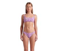 ARENA Water Prints Bikini de Tirantes Mujer, Traje de Baño en Tejido Elástico Reciclado de Secado Rápido, Bikini para Playa y Piscina con Copas Extraíbles y Top con Lazos