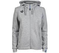 Arena women team hooded jacket panel medium grey/heather xl