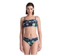 Arena Women's Fun Planet Bikini Bandeau Black Multi Talla: M | Outlet | Mujer | Negro
