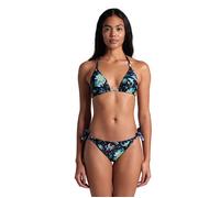 Arena Women's Fun Planet Bikini Triangle Black Multi Talla: S | Bikinis Outlet | Mujer | Negro