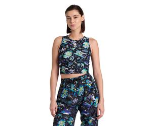 Arena Women's Fun Planet Bra Top Black Multi Talla: M | Sujetadores Deportivos Outlet | Mujer | Negro