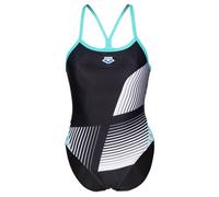 Arena Women's Icons Swimsuit Challenge B Black White Blue Di Talla: 40 | Bañadores Outlet | Mujer | Negro