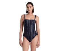 Arena Women's Monogram Swimsuit U Back Black Multi-black Talla: S | Bañadores Outlet | Mujer | Negro