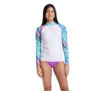 ARENA Women's Rash Vest L/S Allover Top Mujer