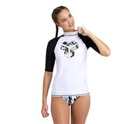 Arena Women's Rash Vest S/S Graphic Rash Guard Shirt Mujer
