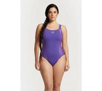 Arena Women's Swimsuit Adele Wing Back Violet Violet Multi Talla: 50 | Bañadores Outlet | Mujer | Púrpura