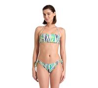 ARENA Women's Water Print Bikini Bandeau Bañador de Dos Piezas Mujer (Pack de 1)
