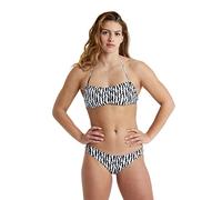 ARENA Women's Bikini Bandeau Allover Dos Piezas, Mujeres, Black Multi, 40