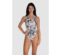 Arena Women's Zinnia Party Swimsuit Swim Black Multi Talla: 40 | Bañadores Outlet | Mujer | Negro