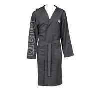 ARENA Zeal Plus Albornoz, Hombre, Blanco Y Gris, Extra-Small