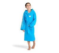 Arena Zeal Plus Junior Albornoz de Microfibra para Niño y Niña, con Capucha y Bolsillos, Unisex de Secado Rápido, Cómodo y Ligero