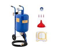 Arenadora | Máquina de chorro de arena portátil - 40 L - 7,6 bar | MSW