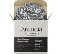ARENCIA Barra de champú Night Shadow para el crecimiento y la caída del cabello, oscurecimiento, canas, fortalecimiento y voluminización, cabello normal a graso - Vegano, natural, 2.8 fl oz