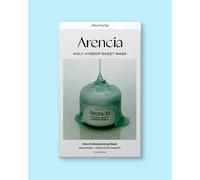 Arencia Mascarilla facial de tela con extracto de hisopo Holy Hyssop Sheet Mask - 27 ml * 5 ud