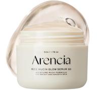 Arencia Rice Mucin Overnight Glow - Máscara facial con suero 30, 1.7 onzas, rellena la piel con ácido hialurónico