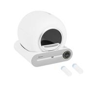 Arenero autolimpiable - control por app - abertura de Ø 25 cm - esterilización por plasma | Wiesenfield