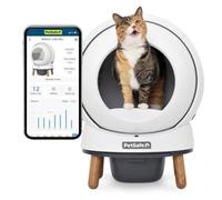 Arenero automático PetSafe SmartSpin conectado con app y autolimpieza