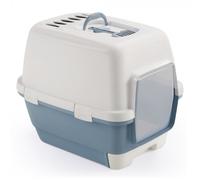 Arenero Cathy Clever & Smart para gatos - Stefanplast - Color: Azul