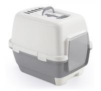 Arenero Cathy Clever & Smart para gatos - Stefanplast - Color: Gris