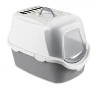 Arenero Cathy Easy Clean para gatos - Stefanplast - Color del Producto: Gris