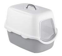 Arenero CATHY para gatos - Stefanplast - Color del Producto: Gris claro