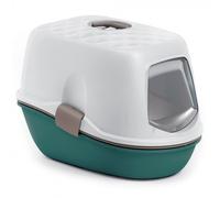 Arenero Furba Top Chic para gatos - Stefanplast - Color: Verde