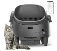 Arenero Gatos Autolimpiable, Arenero Autolimpiable 12 Sensores De Seguridad,Arenero Eléctrico Autolimpiable para Gatos Altezza Dello Sportello Regolabile,Control App Lettiera Elettrica per Più Gatti