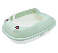 Arenero Gatos Caja Arena Gato Caja De Arena Para Gatos Con Pala Para Arena, Inodoro Para Gatos Antisalpicaduras, Extraíble, Fácil De Instalar Y Fácil De Limpiar Caixa De Areia Para Gatos(Grün,60x21x41