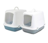 Arenero Gatos Oscar WC GATOS OSCAR AZUL Y BLANCO