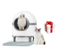 Arenero inteligente autolimpiable para gatos smart wifi apka 60l (54 x 54 x 63 cm) + Sorpresa GRATUITA