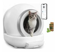 Arenero para Gatos Blanco Gris