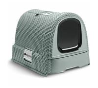 Arenero para gatos curver 51 x 38,5 x 39,5 cm gris