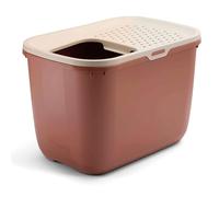 Arenero para gatos HOP IN con entrada superior 58 x 38,5 x 39,5 cm Toscana