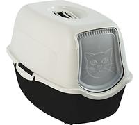 Arenero para Gatos Rotho My Pet Bailey 56 x 28 x 39 cm Blanco/Negro