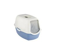 Arenero para Gatos Rotho My Pet Bailey Azul/Blanco