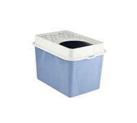 Arenero para Gatos Rotho My Pet Berty 57 x 40 x 33 cm Azul/Blanco