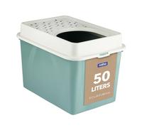 Arenero para Gatos Rotho My Pet Berty 57 x 40 x 33 cm Blanco/Verde