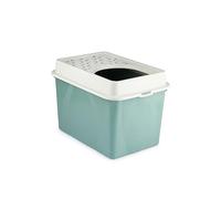 Arenero para Gatos Rotho My Pet Berty 57 x 40 x 33 cm Blanco/Verde