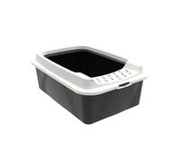 Arenero para Gatos Rotho My Pet Bonnie Eco 56 x 17 x 40 cm Blanco/Negro