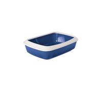 Arenero para gatos Savic WC Iriz + Rim | Azul Nórdico | 42 cm