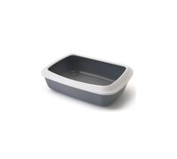 Arenero para gatos Savic WC Iriz + Rim | Gris | 50 cm