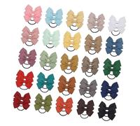 arenmi 40 lazos elásticos para el pelo de grogrén para bebés, niñas y bebés, prácticas bandas para el pelo, accesorio para el cabello