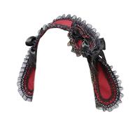 arenmi Bonita diadema de orejas de conejo, disfraz de anime, diadema para mujeres y niñas, fiesta de los años 2000, Halloween, lazo de encaje, diadema ancha