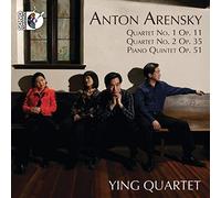 Arensky Anton Stepa - Arensky: Quartet No.1 Op.11/ Quartet No.2 Op.35/ Piano Quintet Op.51