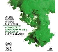 Arensky - Hindemith - Schreker : Oeuvres pour orchestre à cordes
