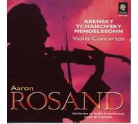 Arensky, Tchaikovsky, Mendelssohn Violin Concertos on 1CD